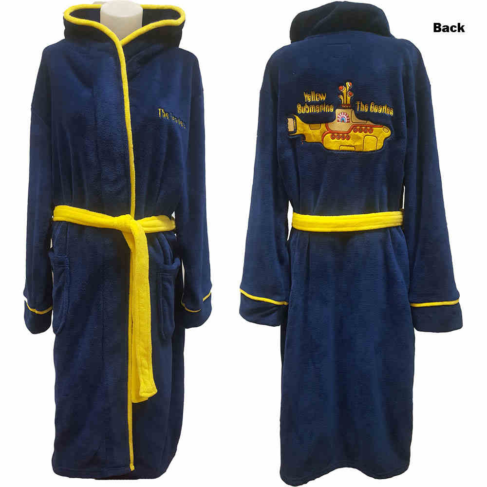 The Beatles - Yellow Submarine Peignoir - Bleu